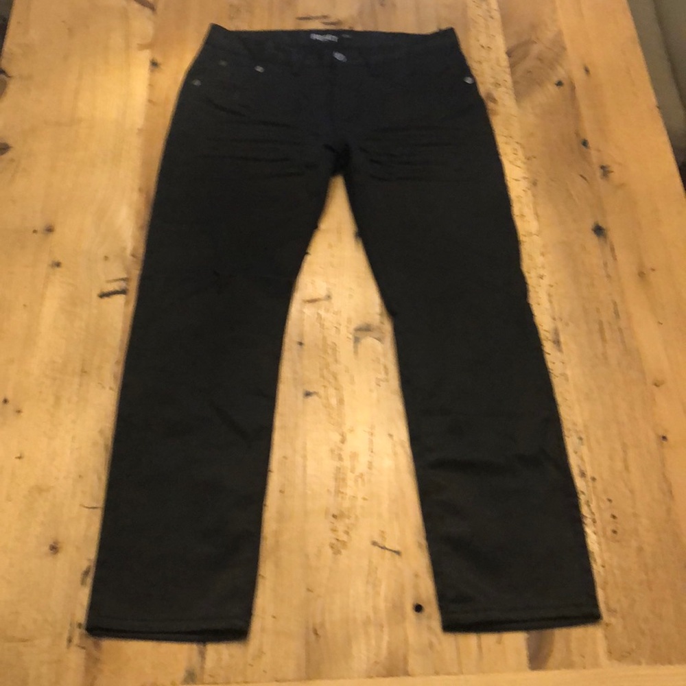 Reset Denim Jeans Black 32x30 Straight Leg